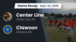 Recap: Center Line  vs. Clawson  2020