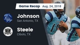 Recap: Johnson  vs. Steele  2018