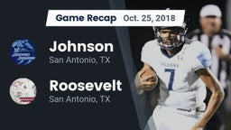 Recap: Johnson  vs. Roosevelt  2018