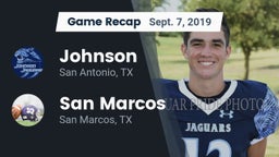 Recap: Johnson  vs. San Marcos  2019