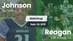 Matchup: Johnson vs. Reagan  2019
