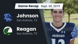 Recap: Johnson  vs. Reagan  2019
