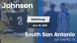 Matchup: Johnson vs. South San Antonio  2019