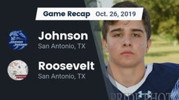 Recap: Johnson  vs. Roosevelt  2019