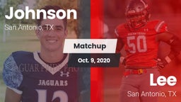 Matchup: Johnson vs. Lee  2020