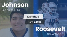 Matchup: Johnson vs. Roosevelt  2020