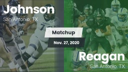 Matchup: Johnson vs. Reagan  2020