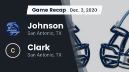 Recap: Johnson  vs. Clark  2020