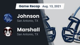 Recap: Johnson  vs. Marshall  2021