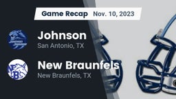 Recap: Johnson  vs. New Braunfels  2023