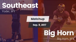 Matchup: Southeast High vs. Big Horn  2017
