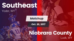 Matchup: Southeast High vs. Niobrara County  2017