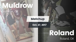 Matchup: Muldrow  vs. Roland  2017