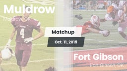 Matchup: Muldrow  vs. Fort Gibson  2019