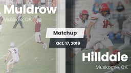 Matchup: Muldrow  vs. Hilldale  2019