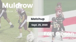 Matchup: Muldrow  vs. Fort Gibson  2020