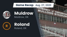 Recap: Muldrow  vs. Roland  2020
