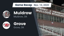 Recap: Muldrow  vs. Grove  2020
