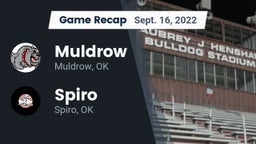 Recap: Muldrow  vs. Spiro  2022