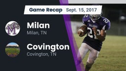 Recap: Milan  vs. Covington  2017