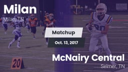 Matchup: Milan  vs. McNairy Central  2017