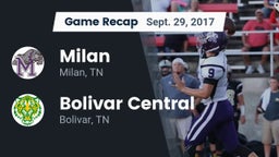 Recap: Milan  vs. Bolivar Central  2017