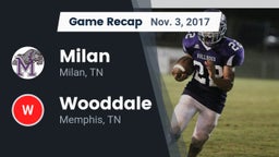 Recap: Milan  vs. Wooddale  2017