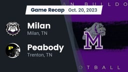 Recap: Milan  vs. Peabody  2023
