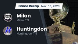 Recap: Milan  vs. Huntingdon  2023