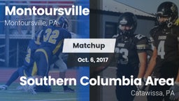 Matchup: Montoursville High vs. Southern Columbia Area  2017