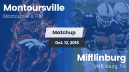 Matchup: Montoursville High vs. Mifflinburg  2018