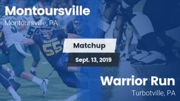 Matchup: Montoursville High vs. Warrior Run  2019