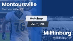 Matchup: Montoursville High vs. Mifflinburg  2019