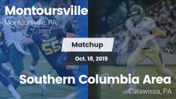 Matchup: Montoursville High vs. Southern Columbia Area  2019