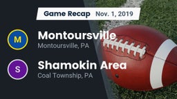 Recap: Montoursville  vs. Shamokin Area  2019