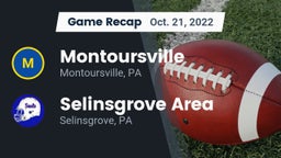 Recap: Montoursville  vs. Selinsgrove Area  2022