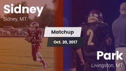 Matchup: Sidney  vs. Park  2017