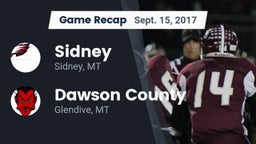 Recap: Sidney  vs. Dawson County  2017