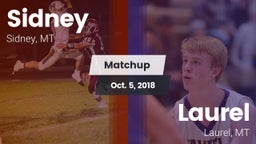 Matchup: Sidney  vs. Laurel  2018
