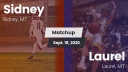 Matchup: Sidney  vs. Laurel  2020