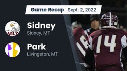 Recap: Sidney  vs. Park  2022