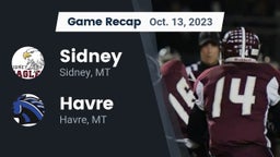 Recap: Sidney  vs. Havre  2023