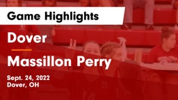Dover  vs Massillon Perry  Game Highlights - Sept. 24, 2022