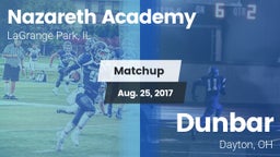 Matchup: Nazareth Academy vs. Dunbar  2017
