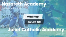 Matchup: Nazareth Academy vs. Joliet Catholic Academy  2017