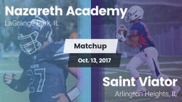 Matchup: Nazareth Academy vs. Saint Viator  2017