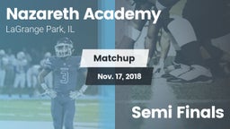 Matchup: Nazareth Academy vs. Semi Finals 2018