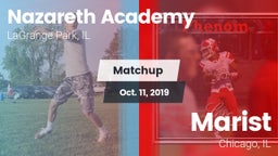 Matchup: Nazareth Academy vs. Marist  2019