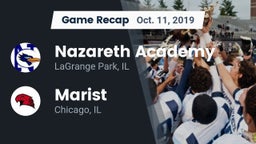 Recap: Nazareth Academy  vs. Marist  2019