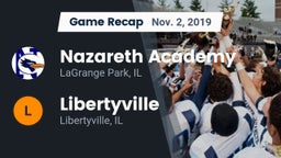 Recap: Nazareth Academy  vs. Libertyville  2019